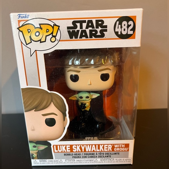 Funko POP! 482 | Star Wars | Luke Skywalker with Grogu - Picture 1 of 8
